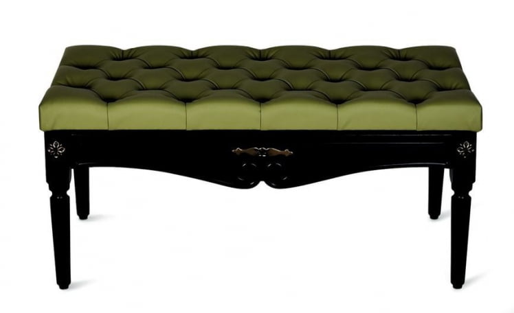 Банкетка Сильвия (Оливковый)_2