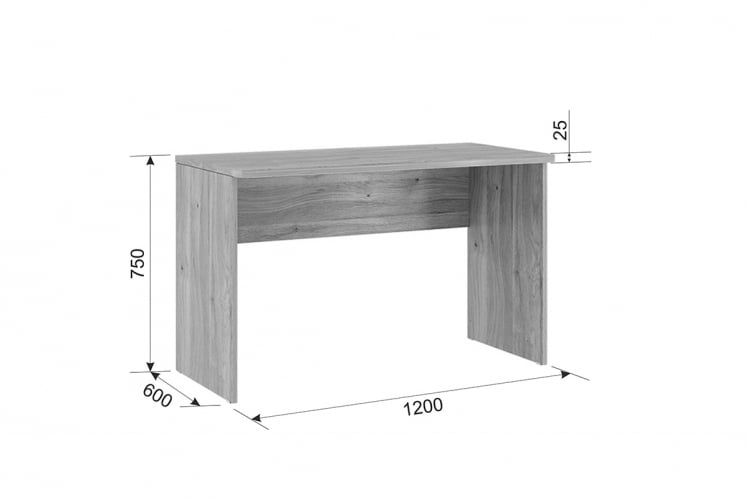 Комплект детской мебели Модерн К123 КД123Модерн дуб мария/бронза/графит (велюр)_7
