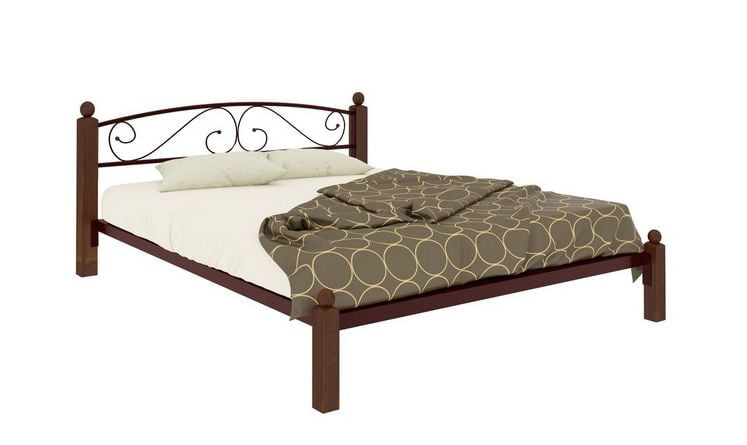 Кровать Вероника Lux 1200х1900 Медная_0