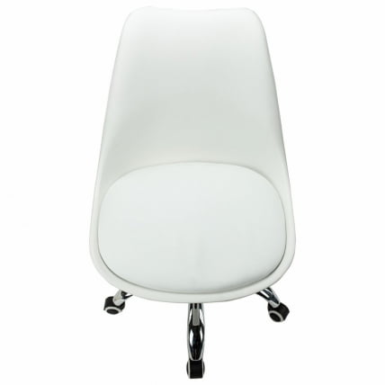 Офисное кресло BRABIX Eames MG-310 CH экокожа Белый_3