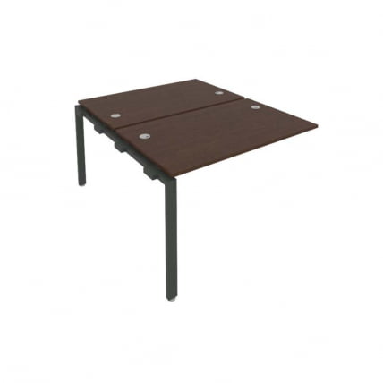 Проходной наборный элемент рабочей станции Metal System Б.ПРС-СП-2.2 Венге/Антрацит_0