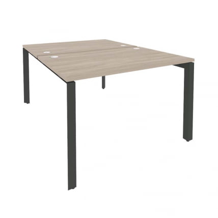 Рабочая станция на П-образном м/к ONIX O.MP-D.RS-2.2.8 Дуб Аттик/Антрацит_0