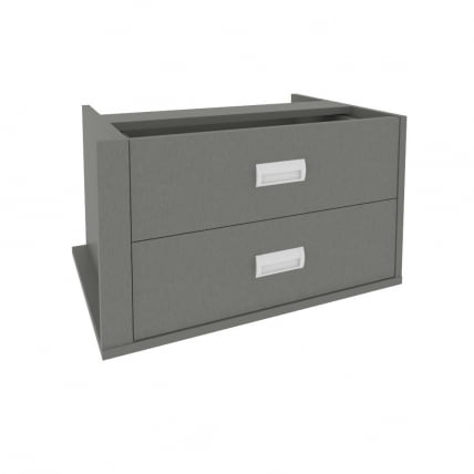 Блок ящиков боковой Maris SH.YB-4 Металлик_0