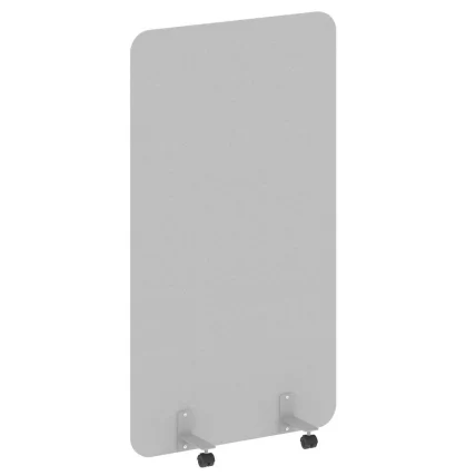 Перегородка на металлических опорах, на роликах R-line DP.R-100-180 Серый_0