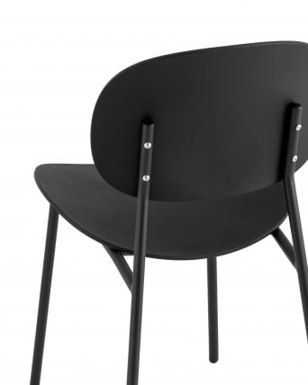 Стул Edie пластик черный NP_5