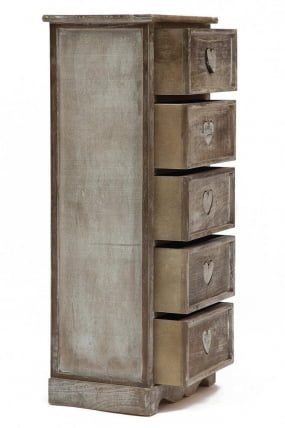 Тумба с 5 ящиками Secret De Maison PETIT AMOUR ( mod. HX16-003NS ) Натуральный антик_1