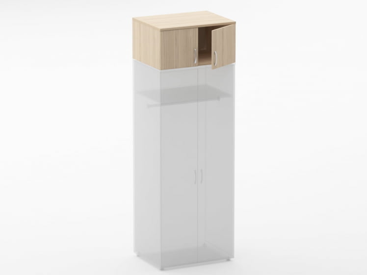 Антресоль глубокая Glassy 6.04.141 Бук светлый_1