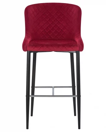 Стул барный DOBRIN CHRISTIAN 75 Бордовый велюр V108-85_5