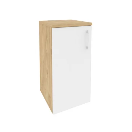 Шкаф низкий узкий левый ONIX O.SU-3.1(L) Тиквуд Светлый/Белый_0