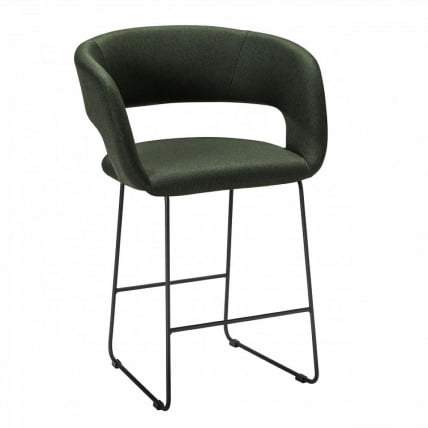 Кресло полубар Hugs темно-зеленый/Линк_0