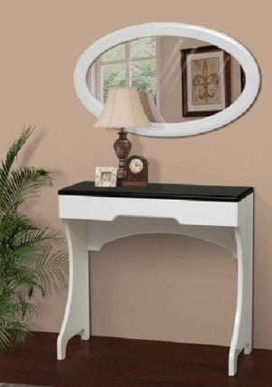 Столик туалетный с зеркалом Милана-4 04 (матовый)_0