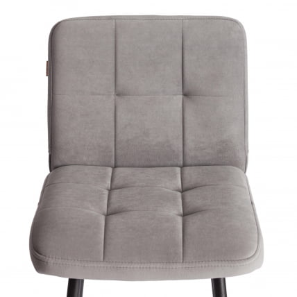 Барный стул Medeo/Медео велюр, серый, 29, 45х56х113 см_5