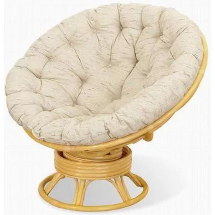 Кресло-качалка Papasan ROCKER MI-004 с подушкой Золотой Мёд_0