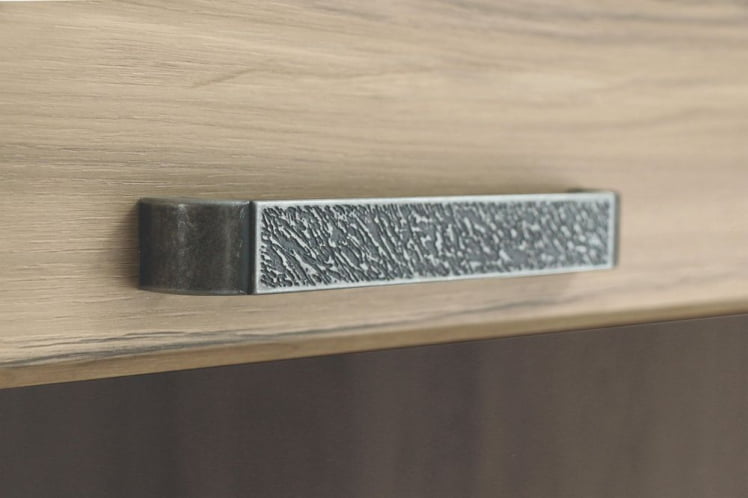 Шкаф торцевой закрытый лев/прав Бруклин 101.16 Дуб Кронберг/Лагода/Антрацит_1