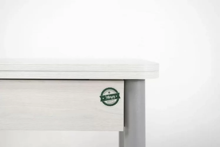 Стол-трансформер раскладной Прайм-3Р Ясень Анкор темный_7