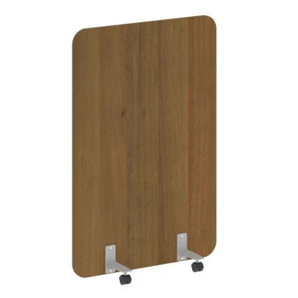 Перегородка на металлических опорах, на роликах R-line DP.R-100-150 Орех Гварнери_0