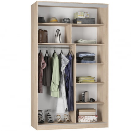 Шкаф-купе B-220х135х60-1(ВД-D10D10)_1