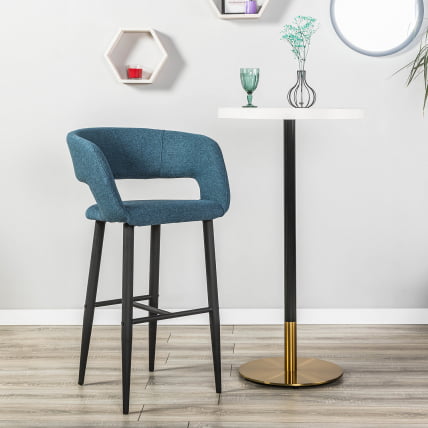 Кресло Бар. Hugs Б синий/черный_4