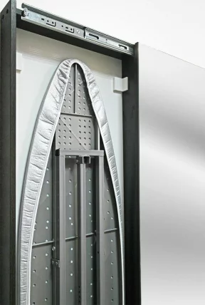 Шкаф со встроенной гладильной доской Iron Slim (правый, купе) Венге_9