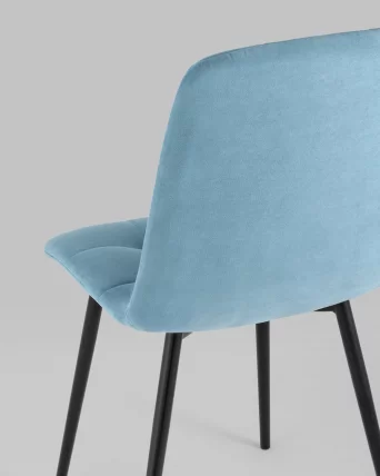 Стул Oliver велюр Пыльно-голубой_6