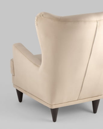 Кресло Скотт велюр Бежевый_6
