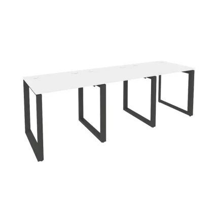 Рабочая станция на О-образном м/к ONIX O.MO-RS-3.0.7 Белый Бриллиант/Антрацит_0