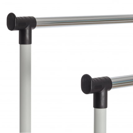 Вешалка JET металл, пластик, 86*44*166 см, черный/светло-серый/хром_4