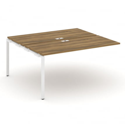 Двойной наборный элемент рабочей станции CONCEPT CN.DNRS-004 Сандал Янтарный Белый_0