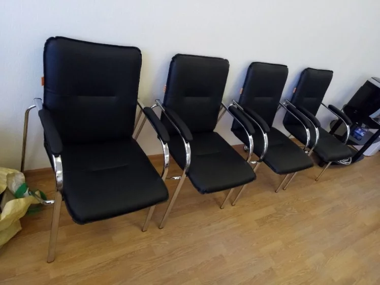 Кресло посетителя CHAIRMAN 850 Terra 118 черный_14