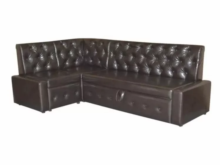 Диван угловой с ящиками Зефир Комбинация 2 Остин Умбер_0