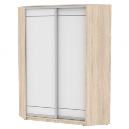 Шкаф-купе ЙА-198х1250-5(ДСС-Белый-Д1Д1) / YA-198х1250-5(ДСС-Белый-D1D1)_0