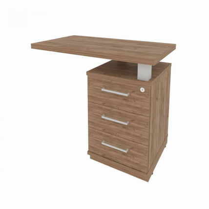 Тумба приставная First KTP-1 (R) Дуб Табак_0