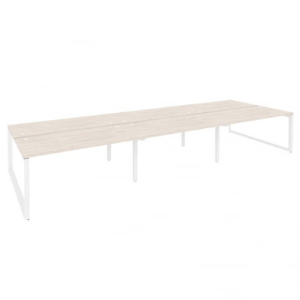 Рабочая станция на О-образном м/к ONIX O.MO-D.RS-6.4.8 Денвер Светлый/Белый_0