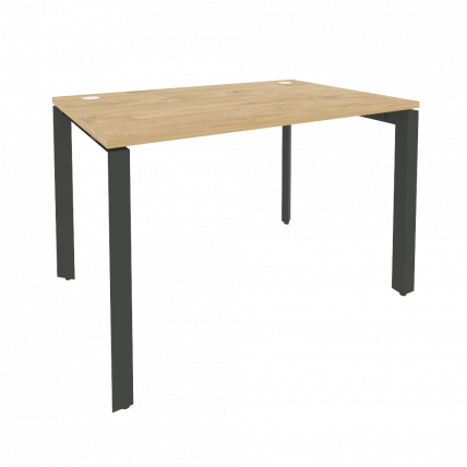 Стол рабочий на П-образном м/к ONIX O.MP-SP-2.8 Тиквуд Светлый/Антрацит_0