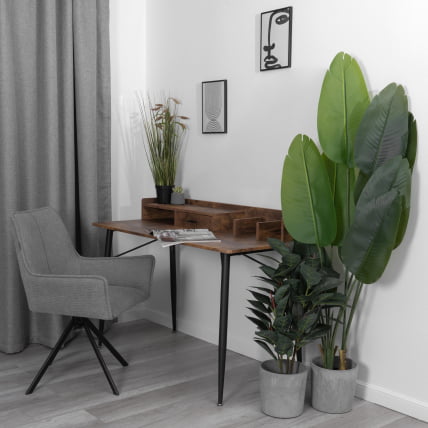 Кресло Murano/Мурано опора 360, велюр/букле (HYP), светло-серый_12