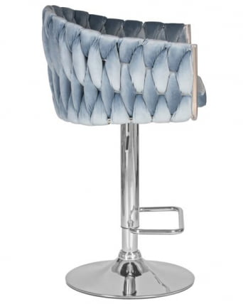 Стул барный DOBRIN MARCEL (пудрово-голубой велюр (MJ9-74)) 2 шт_3