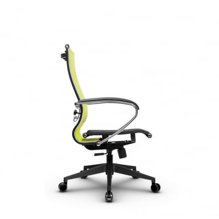 Кресло офисное МЕТТА B 2m 9/K131, Основание 17832 Комплект 4 Лайм Черное_1
