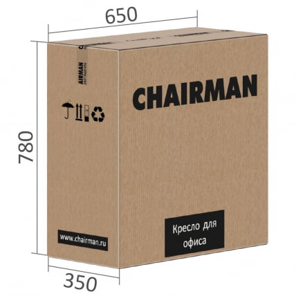 Кресло руководителя CHAIRMAN 581 Черный_5