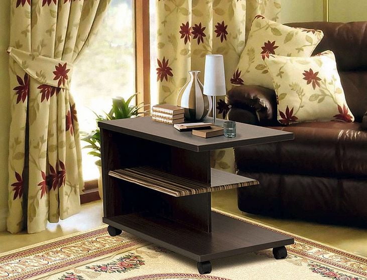 Стол журнальный - 4 (Венге/Зебрано)_0