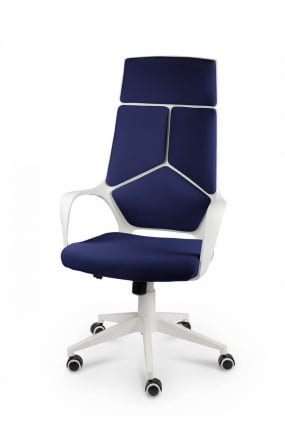 Кресло офисное IQ CX0898H-0-223 White Dark blue_0