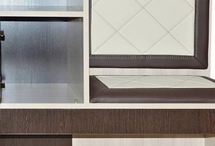 Прихожая Ольга 1 Ясень шимо светлый Венге_2