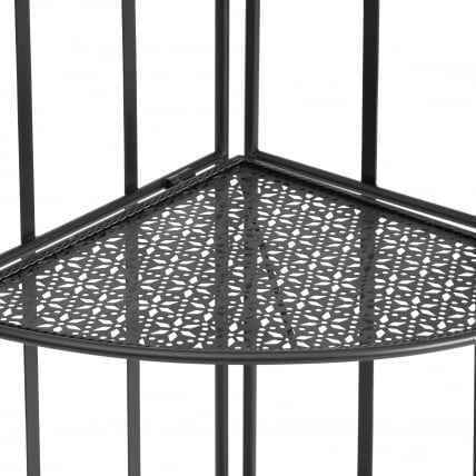 Этажерка угловая Secret De Maison Nicole (PL08-10338) стальной сплав, черный, 48х33х159 см_4