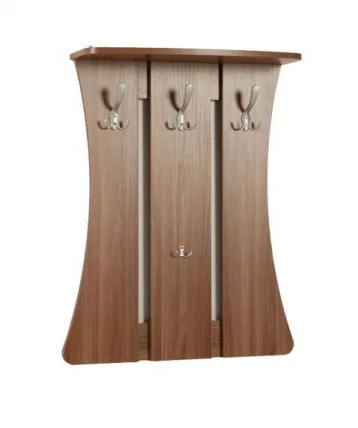 Настенная вешалка Уют-1 Ясень Шимо темный_0