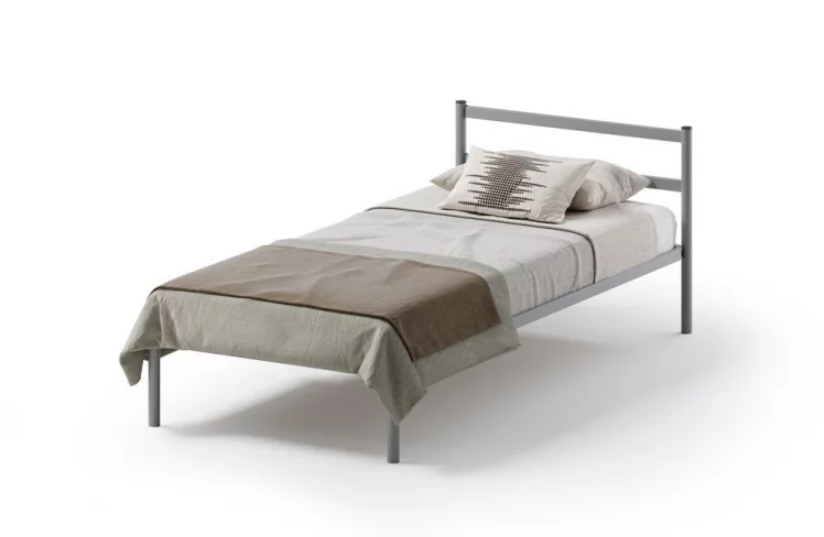 Кровать Метта 800x2000 Серая_0