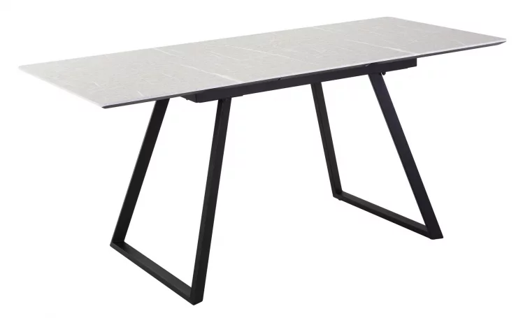 Стол Пеле раздвиж. 120-160 Мрамор бьянко_1