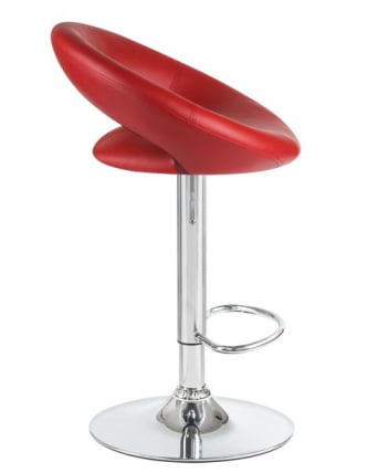 Стул барный DOBRIN MIRA (бордовый) 2 шт_3