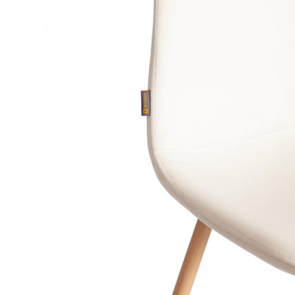 Стул БРЕЕЗЕ (мод. ДЖСC-58) Велюр/металл , 44 х 53 х 86 см, Лигхт беиге (светло-бежевый) ХЛР1 / натуральный / BREEZE (mod. JSC-58) Light beige HLR1_7