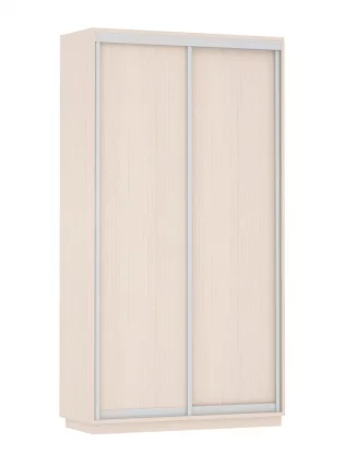 Шкаф-купе двухдверный Экспресс Дуо Элемент 1200х2200h Дуб молочный_0