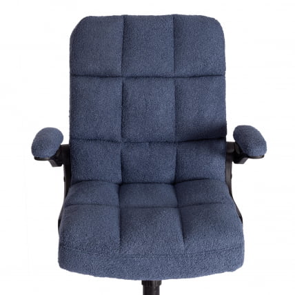 Кресло офисное Lugano ткань teddy, темно-синий_6