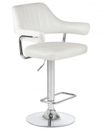 Стул барный DOBRIN CHARLY (белый крокодил) 2 шт_2